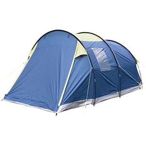 Trespass Caterthun tent Deep Teal 4 personen 455 cm x 240 cm x 180 cm + 160 cm/8,8 kg waterdicht groen