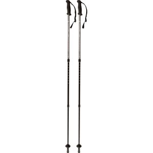 Trespass Transduo, Grafiet, 2x Wandelstokken met 3 Secties 135cm, Grijs