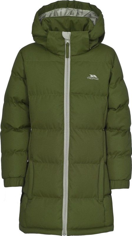 Trespass - Tiffy - Jas - Groen - Gewatteerd - Voor Meisjes