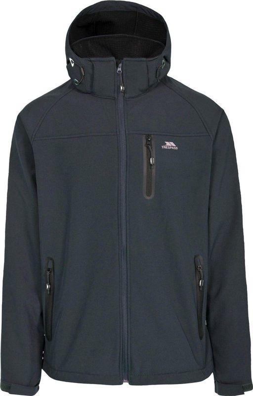 Trespass - Accelerator II - Softshell Jacket - Navy - TP75 Materiaal