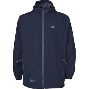 Trespass - Qikpac Jas - Unisex - Waterbestendig - Zwart - 100% Polyamide
