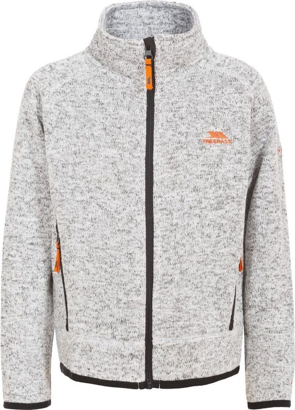 Trespass - Fleecejacke Mario - Grijs Marl - Kinder Fleece