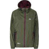 Trespass - Qikpac - Regenjas - Groen - Waterdicht, 100% Polyamide, 5000 mm