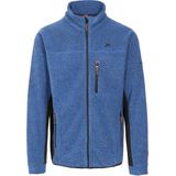 Trespass - Jynx - Fleecejack - Zwart - 300gsm Rib Effect Fleece, Volledige Ritssluiting, 3 Ritszakken