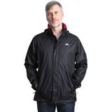 Trespass - Fraser II - Jas - Zwart - Waterdicht 3000 mm, Ademend 3000 mvp, Winddicht