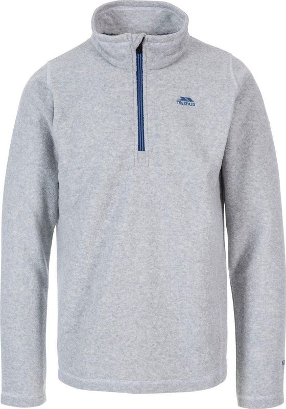 Trespass - Heren Tandle Fleece Vest - Badstof Fleece - 100% Polyester - Half Zip
