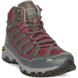 Trespass Womens/Ladies Tensing Walking/Hiking Boots (Steel/Rouge)
