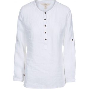 Trespass - Messina - Overhemd - Marine - 100% Linnen, Natuurlijk Wicking, Natuurlijk Afkoelen