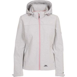 Trespass - Leah - Softshelljack - Zwart - 100% Polyester - Waterdicht