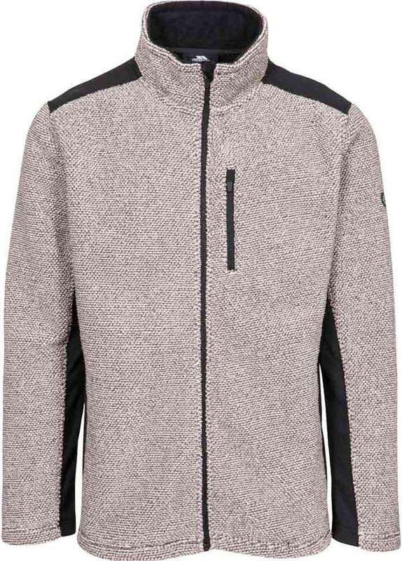 Vesten - Gebreid - Gestreept - Fleece - Polyester - Met Ritszakken