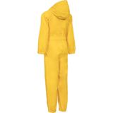 Trespass - Kinder Regenset Button - Geel - Unisex Regenpak
