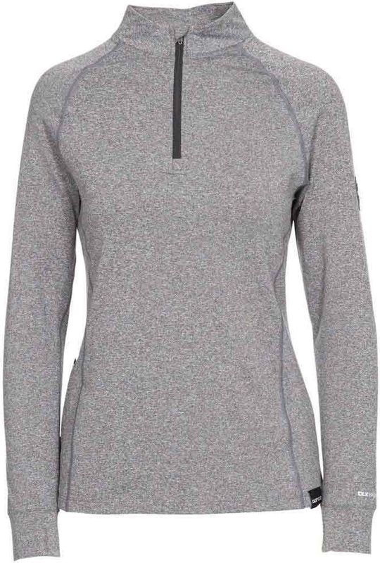 Trespass Briana T-shirt Met Lange Mouwen Grijs L Vrouw