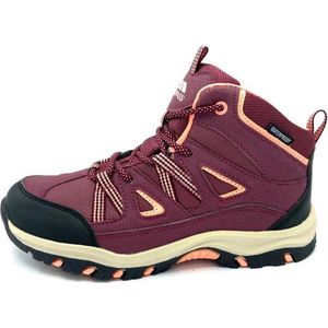 Trespass Waterproof Wandelschoenen - Donker Roze/Zwart - Maat 38