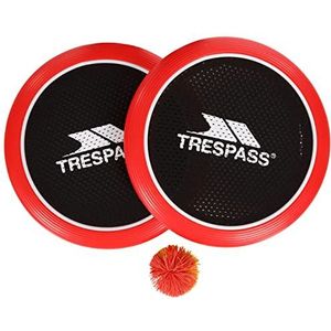 Trespass - STRINGBATZ Trampoline Paddle Ball Game behendigheidsspellen, kleur rood (UUACMITR0174)