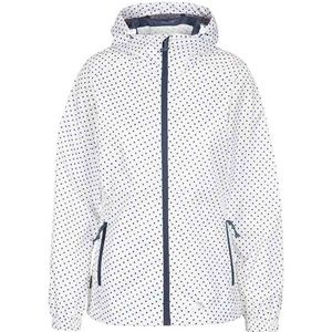 Trespass - Indulge - Jas - Wit - Waterdicht - Ademend
