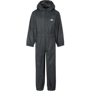 Trespass - Button Racepak - Uniseks - Waterdicht Regenpak - Zwart