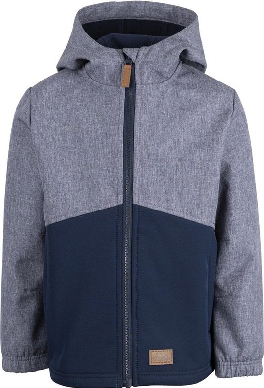 Trespass Kinder Softshelljacke Cheerfully - Unisex Softshell Jacket Navy-11/12