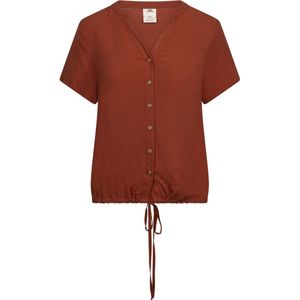 Trespass Damen T-Shirt Beatrice Casual Top Burnt Sienna-XL