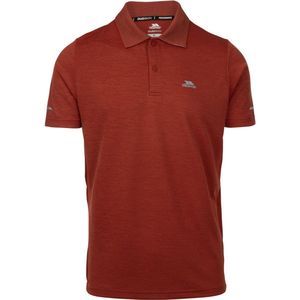 Trespass - McKay Active Polo - T-shirt - Burnt Sienna Marl