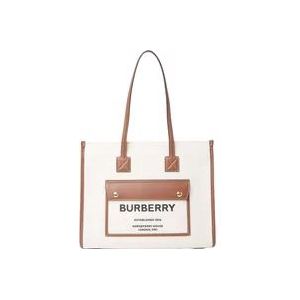 Burberry Shopper tas , Beige , Dames , Maat: ONE Size