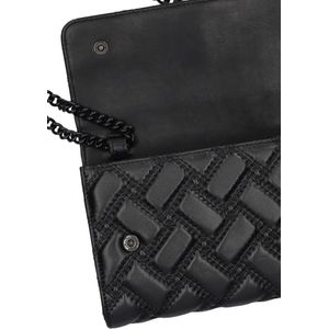 Kurt Geiger, Dames, Tassen, Zwart, Maat: ONE Size Leer,