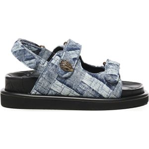Kurt Geiger - Orson Denim - Sandaal - Blauw