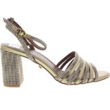 Dames Pumps Kurt Geiger Kurt Geiger Pierra Block Sandal Bronze Brons - Maat 38