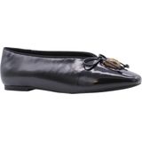 Kurt Geiger London - Sloane Eagle - Ballerina's - Zwart - Suède