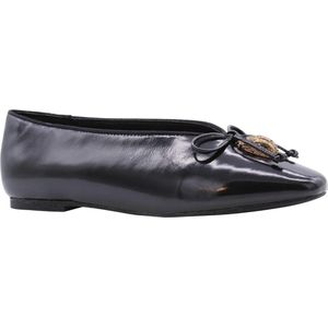 Kurt Geiger London - Sloane Eagle - Ballerina's - Zwart - Suède