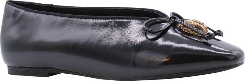 Kurt Geiger London - Sloane Eagle - Ballerina's - Zwart - Suède
