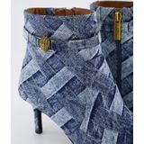 Kurt Geiger - Kensington Flexi - Enkelboot - Blauw - Denim