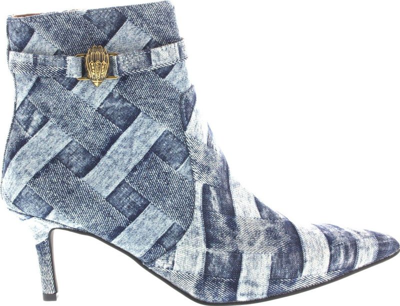 Kurt Geiger - Kensington Flexi - Enkelboot - Blauw - Denim