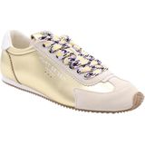 Kurt Geiger - Islington - Leren Sneakers - Goud/Beige