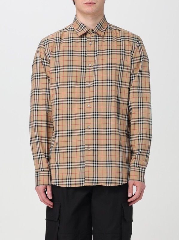 Classic Check - Longsleeve Shirt - Beige