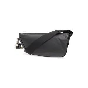 Burberry Shield Crossbody Tas , Black , Heren , Maat: ONE Size