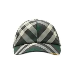 Burberry Baseballpet met logo , Multicolor , Heren , Maat: L