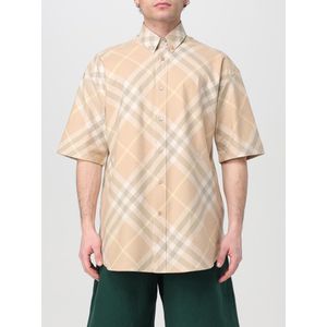 Burberry - Korte Mouwen Overhemd - Multicolor - 100% Katoen