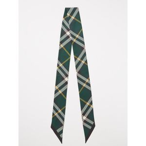 Burberry Zijden sjaal , Green , unisex , Maat: ONE Size