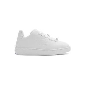 Burberry Leren Sneaker Opbergdoos , White , Dames , Maat: 39 EU