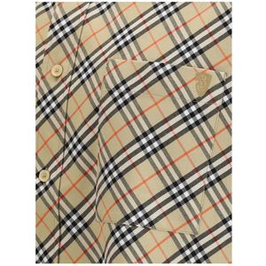 Burberry - Archivio Check - Overhemd - Katoen - Blauw