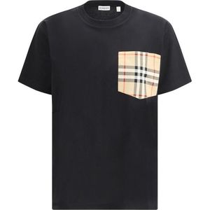 Burberry Archive Check T-Shirt Met Zak