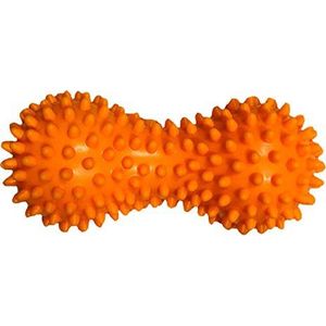 LA TALUS Massagebal Hard noppenbal pindavorm Yoga Fitness Cross Therapie Ball Oranje