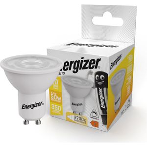 Energizer - GU10 - LED Spot - Warmwit Licht - 4,7 Watt - 1 Stuk