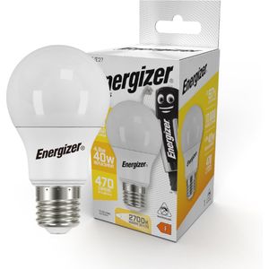 Energizer - Led Lamp - E27 - 4,9 Watt - Warmwit Licht - Niet Dimbaar - 1 Stuk