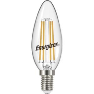Energizer energiezuinige Led filament kaarslamp - E14 - 5 Watt - warmwit licht - dimbaar - 1 stuk