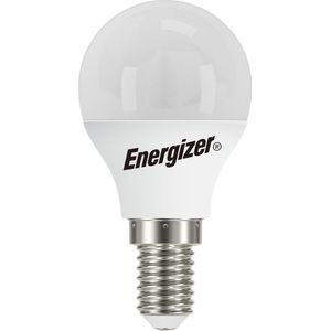 Energizer energiezuinige Led kogellamp - E14 - 2,9 Watt - warmwit licht - niet dimbaar - 5 stuks