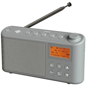 iBox - Spectrum - DAB-radio - Draagbaar - Groot LCD-scherm - 15 uur afspelen