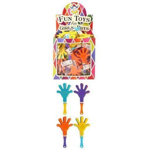 96 Stuks - Klaphandjes - In Traktatiebox - Klap handen - Uitdeelcadeautjes - Grabbelton - Traktatie voor kinderen