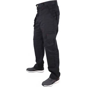 Lee Cooper - LCSHO806 - Werkbroek - Zwart - Multi Pocket - Veiligheid - Cargo Shorts