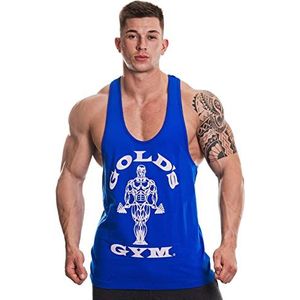 Gold's Gym - Muscle Joe Premium String Vest - Royal